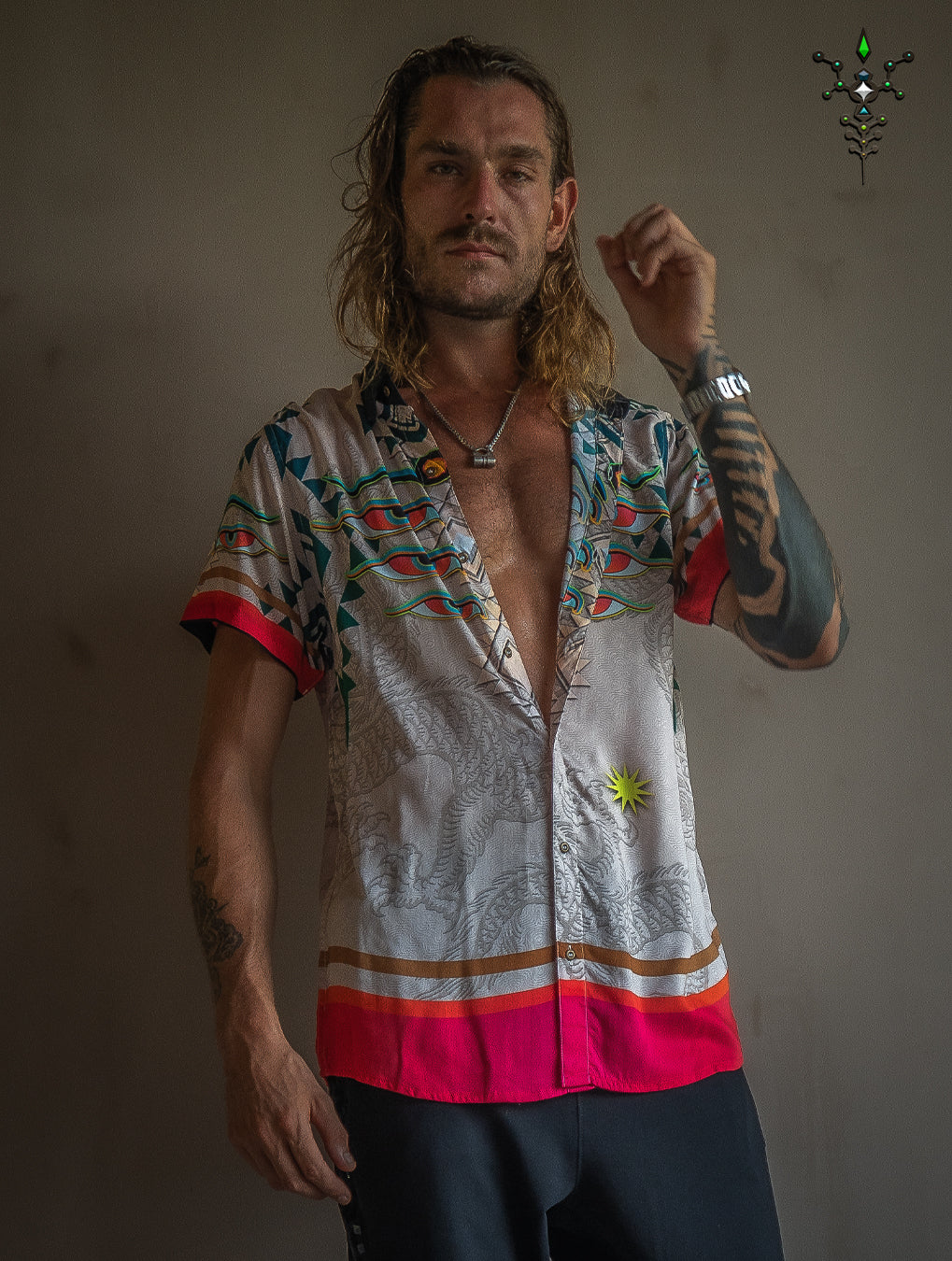 Shirt Men Half Sleeves / Bamboo - EYENEYE