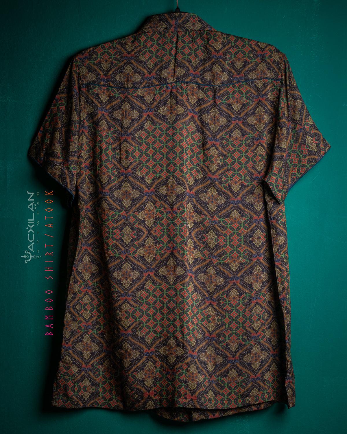 Shirt Men Half Sleeves / Bamboo - ATOOK - Yacxilan Artwear