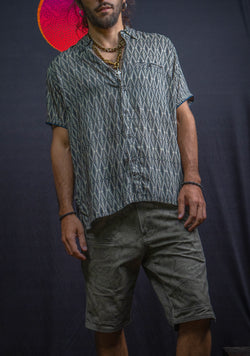 Shirt Men Half Sleeves / Bamboo - JAWS