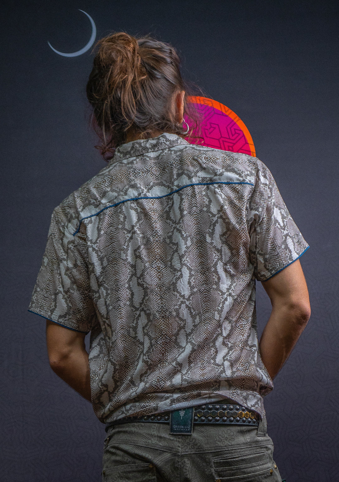 Shirt Men Half Sleeves / Bamboo - White KINGKOBRA