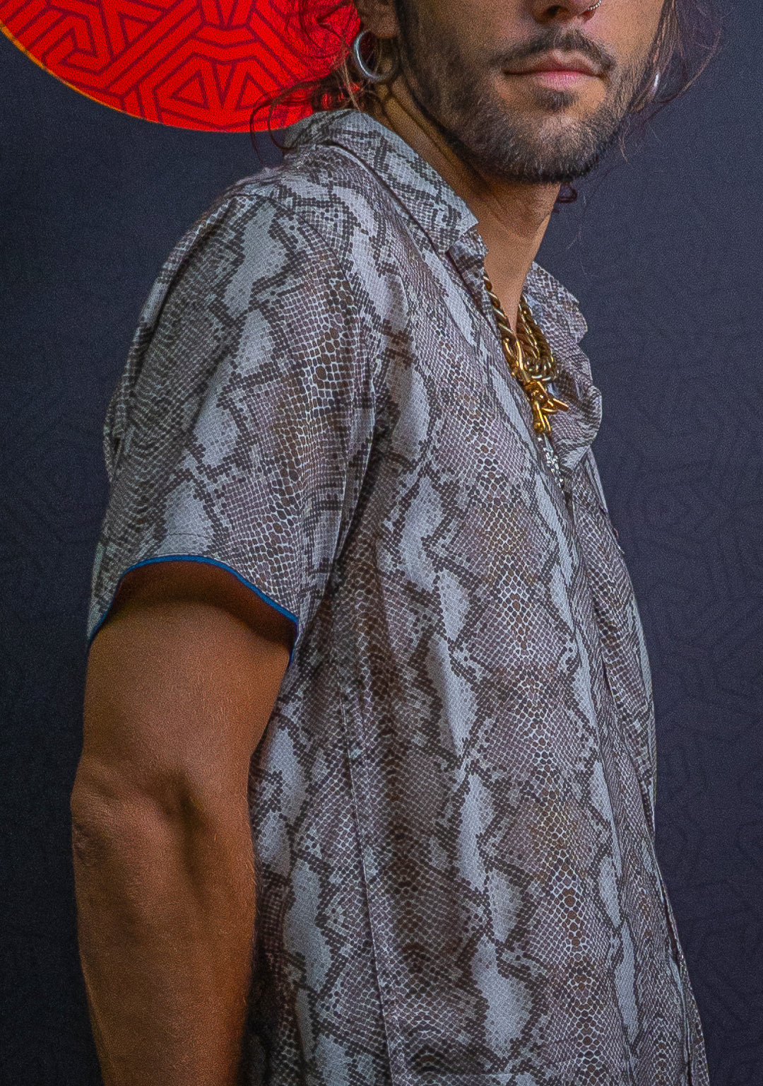 Shirt Men Half Sleeves / Bamboo - White KINGKOBRA