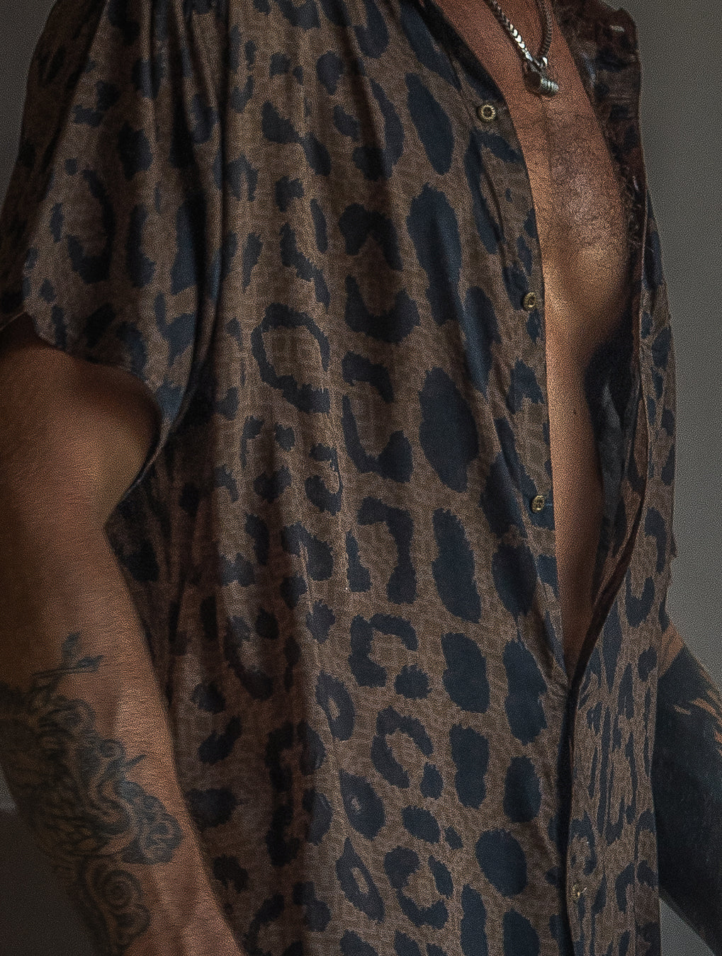 Shirt Men Half Sleeves / Bamboo - LEOPARDUS