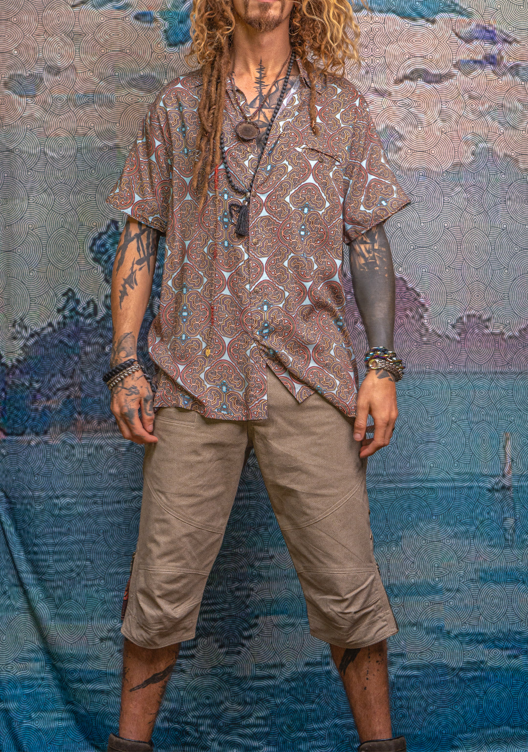 Shirt Men Half Sleeves / Bamboo - SHIBIZAX