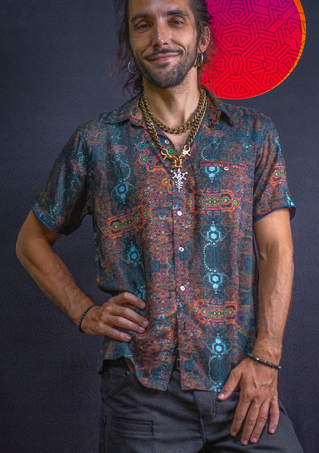 Shirt Men Half Sleeves / Bamboo - SNL