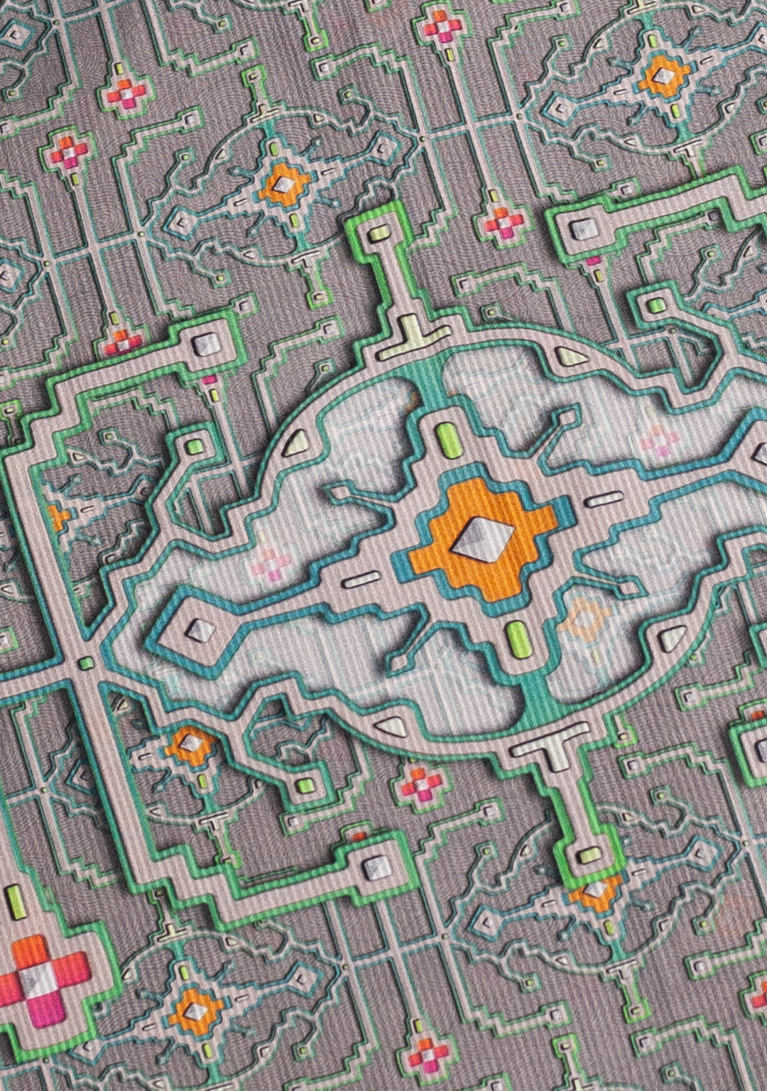 Shirt Men Half Sleeves / Organic Bio Farms Bamboo Strippes - HUIRRARIKA