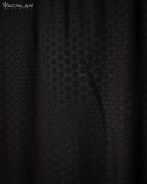 Shirt Men Half Sleeves / Viscose - Black ARAKIS