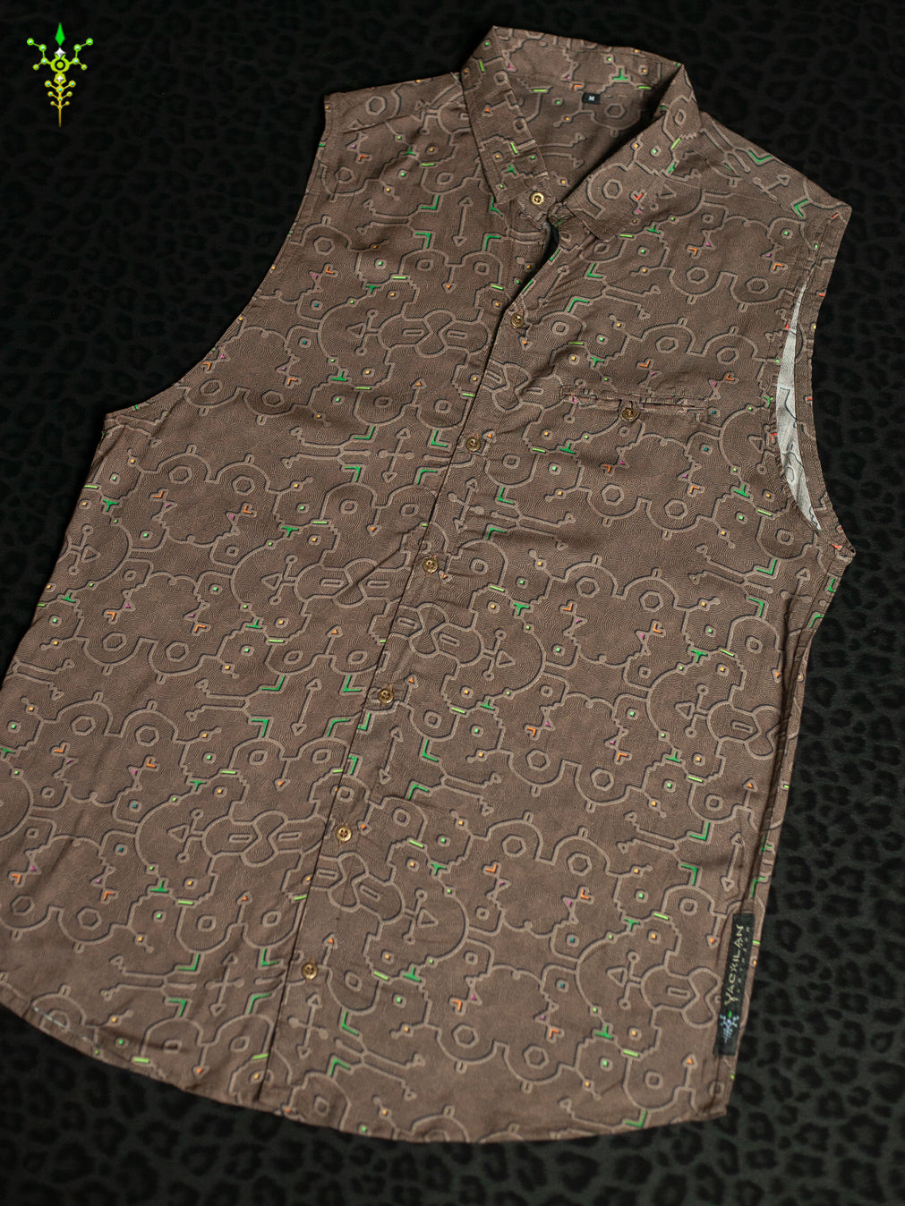 Shirt Men Sleeveless / Bamboo - REBIRTH OF IKARO Earth