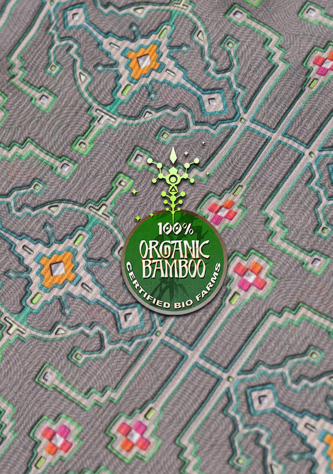 Shirt Men Sleeveless / Organic Bio Farms BAMBOO Strippes - HUIRRARIKA