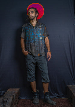 Shirt Men Half Sleeves / Bio Farms Organic SUGAR CANE - BOHOTEAL