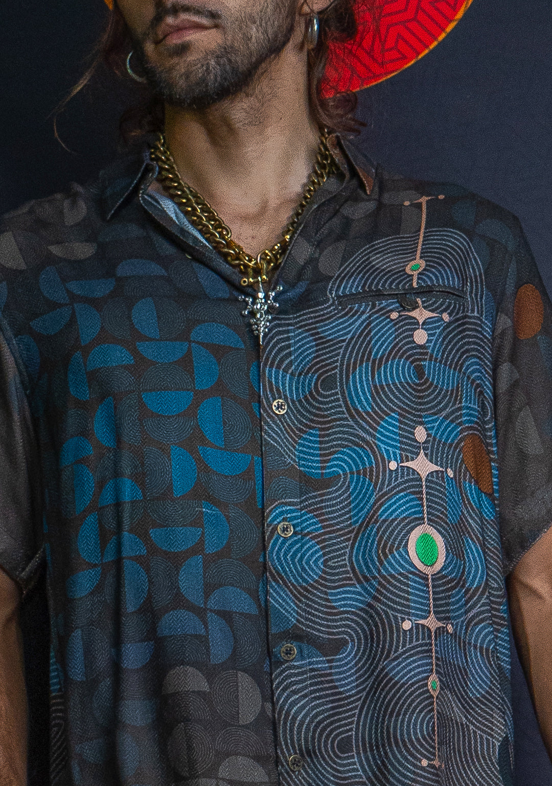 Shirt Men Half Sleeves / Organic Bio Farms Sugar Cane - BOHOTEAL