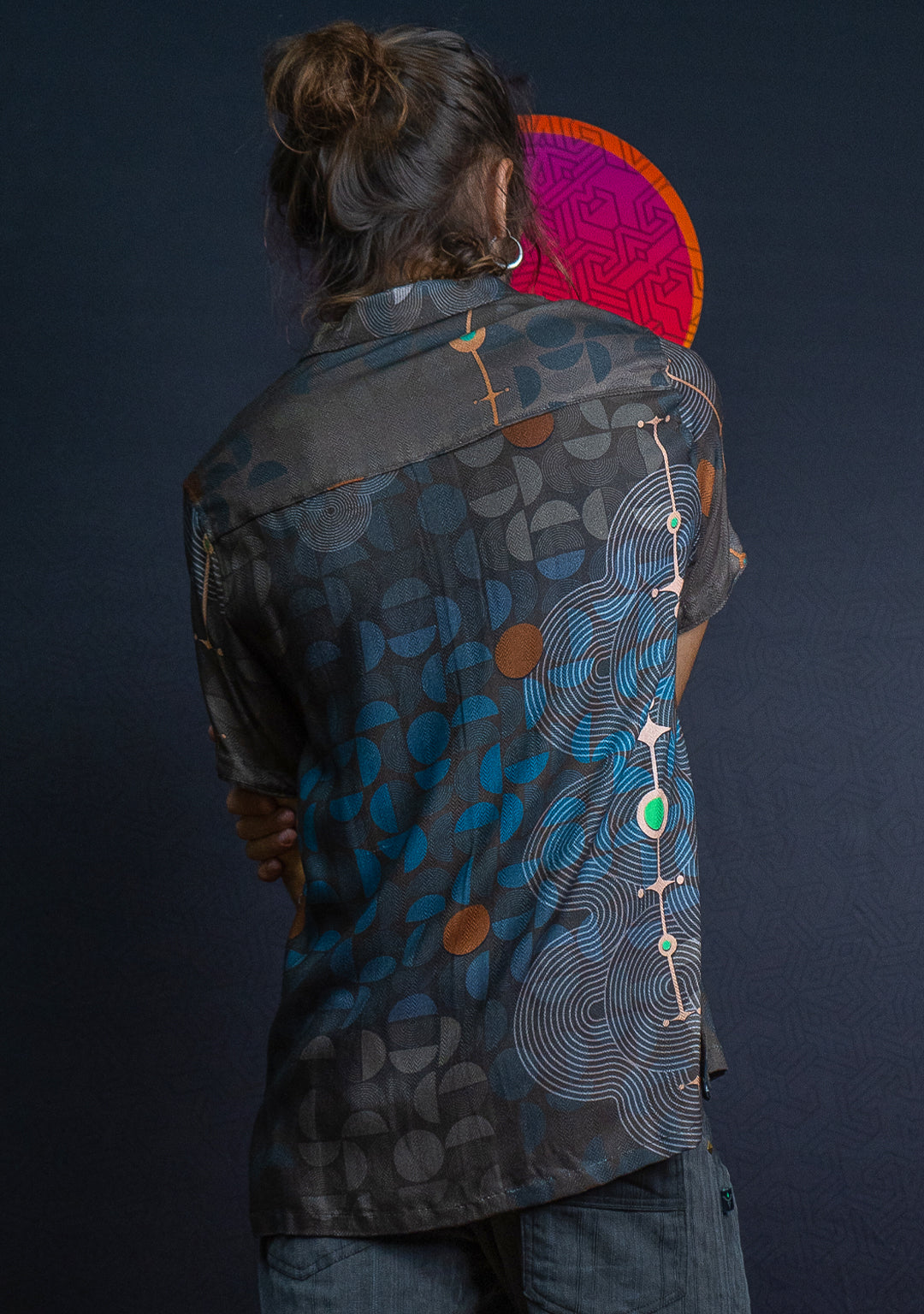 Shirt Men Half Sleeves / Organic Bio Farms Sugar Cane - BOHOTEAL