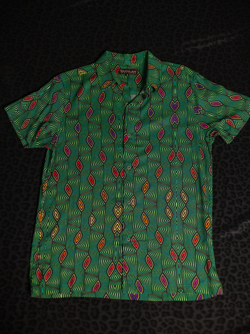 Shirt Half Sleeves / Viscose AOP - AFROTECH SEEDS