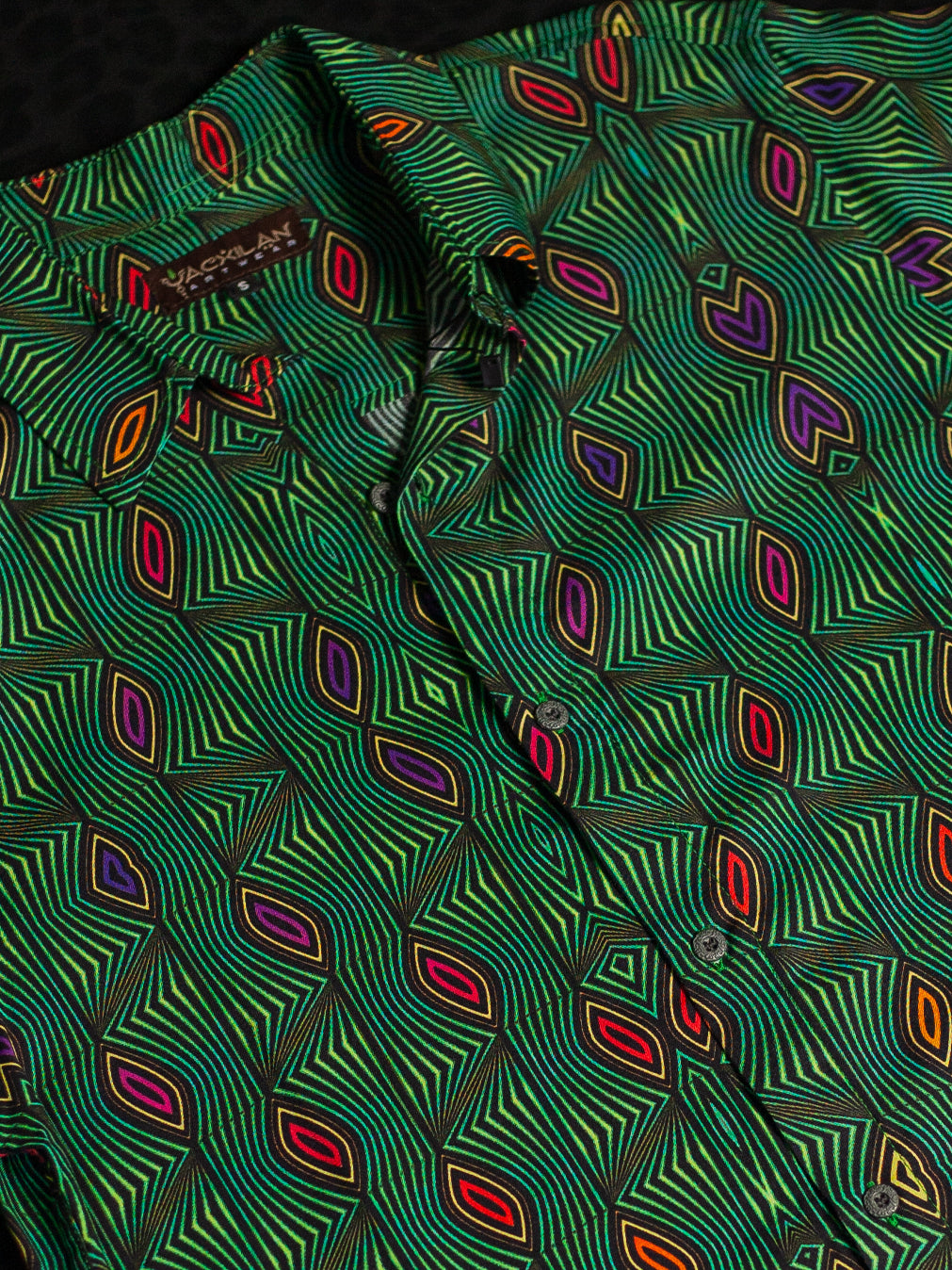 Shirt Half Sleeves / Viscose AOP - AFROTECH SEEDS