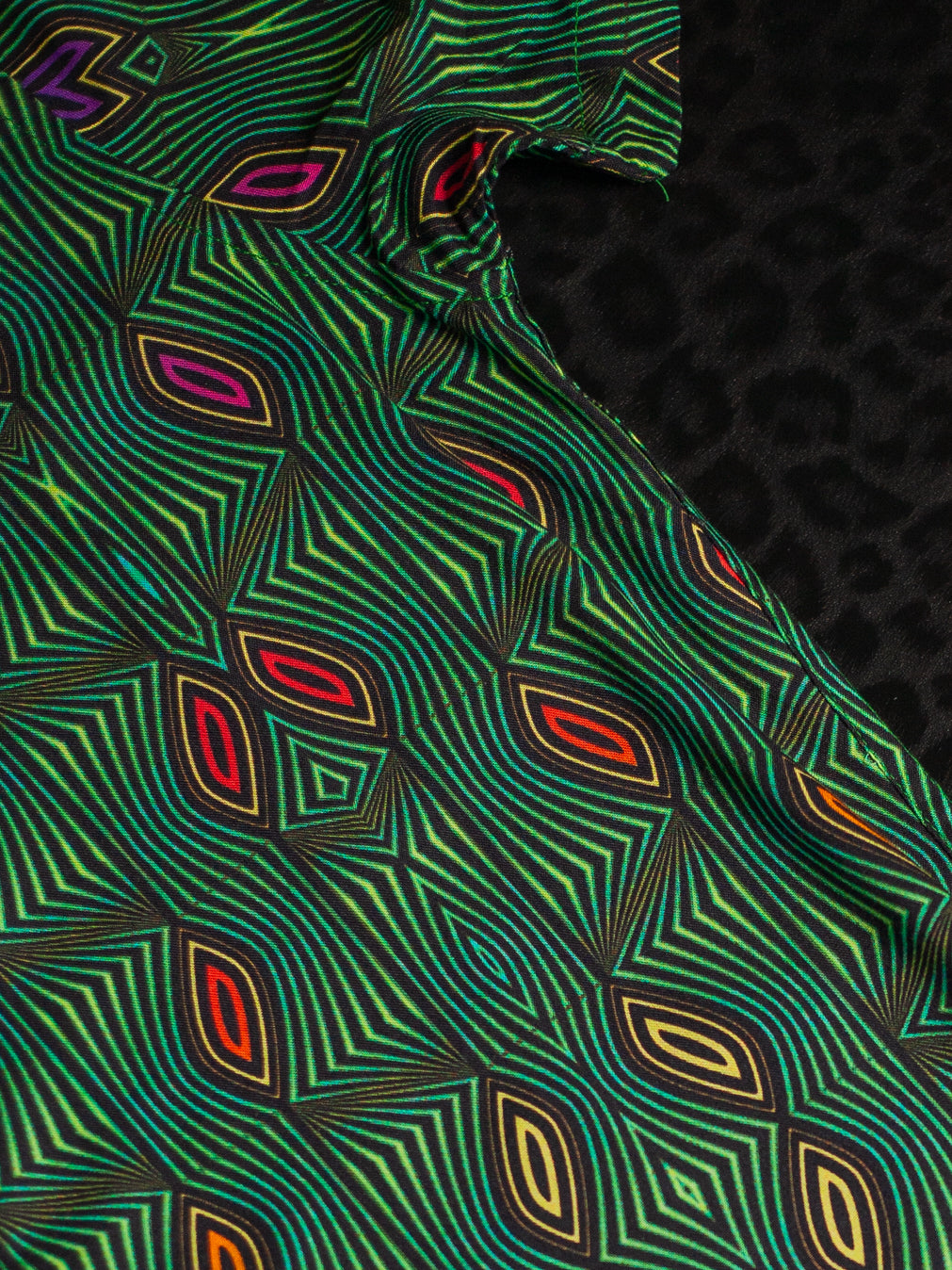 Shirt Half Sleeves / Viscose AOP - AFROTECH SEEDS