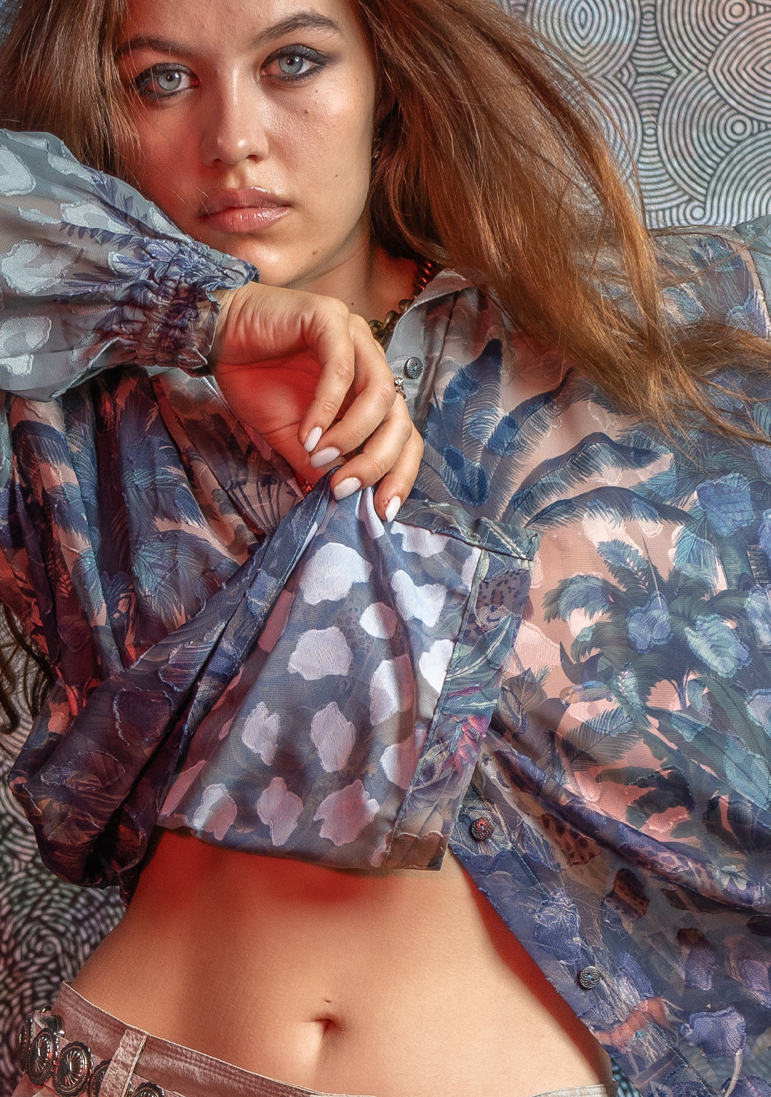 Shirt Woman Longsleeve FRUFRU / Japanese Uragiri - JUNGLATA Island