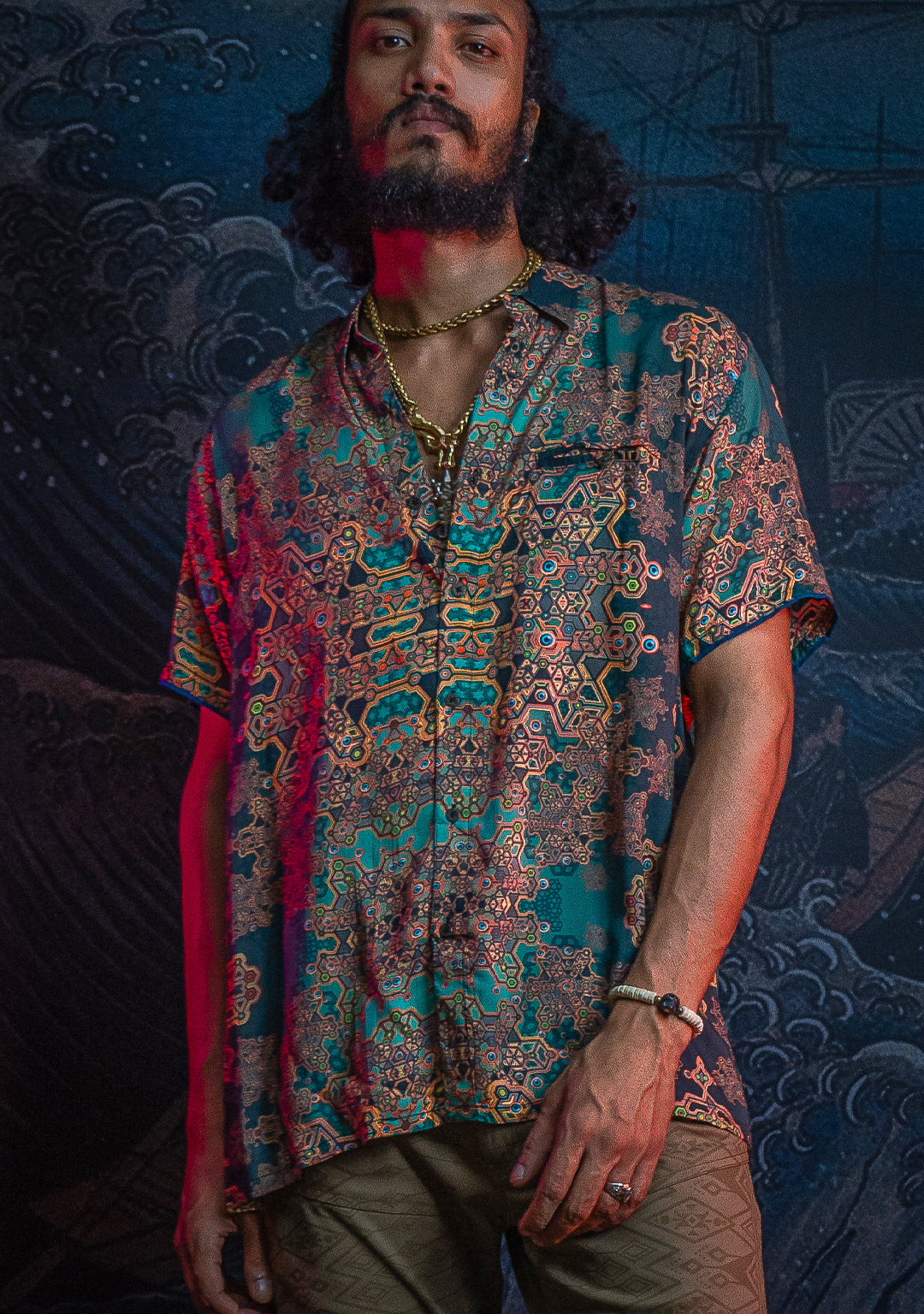 Shirt Men Half Sleeves / Bamboo - ATLANTHEON