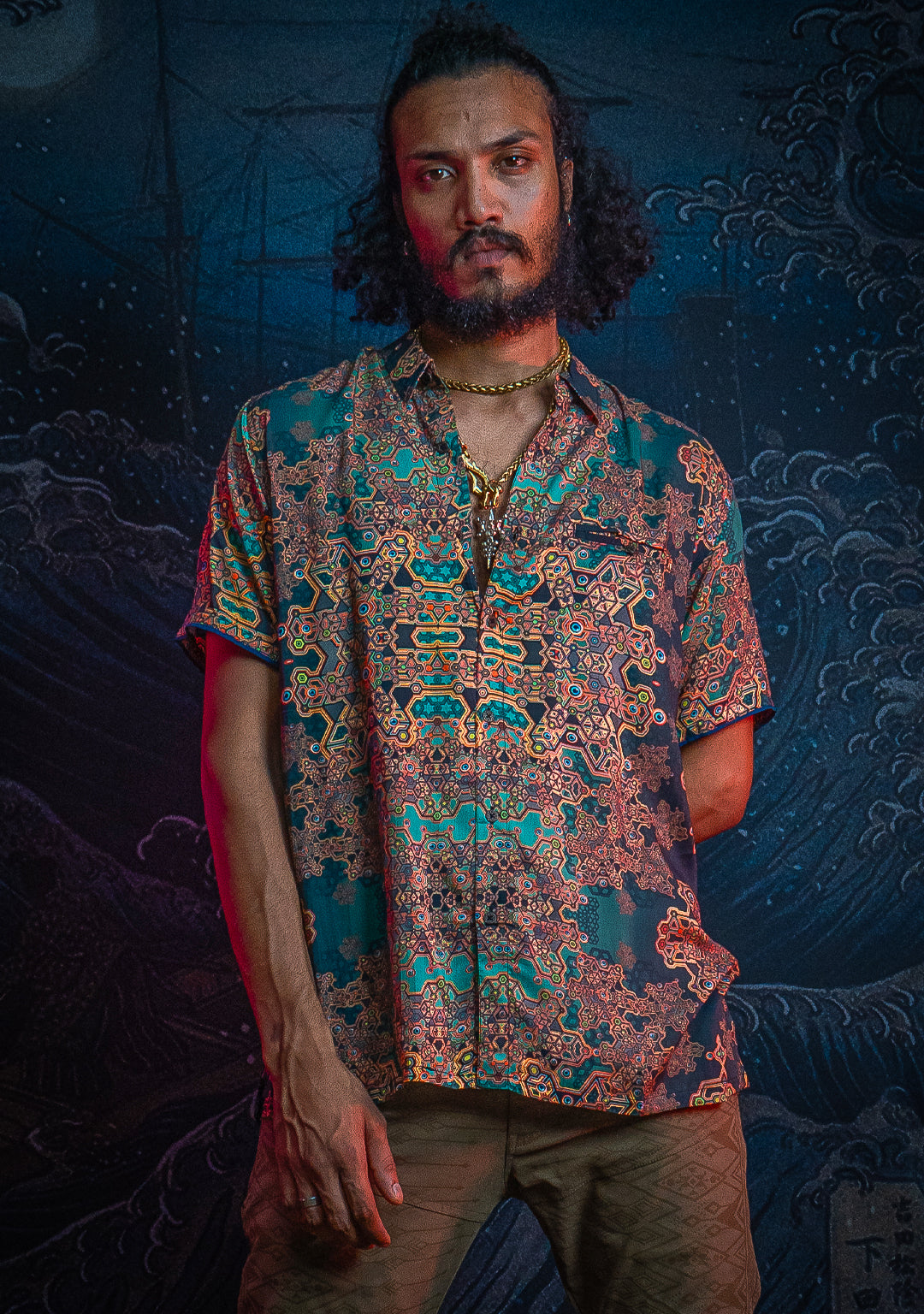 Shirt Men Half Sleeves / Bamboo - ATLANTHEON