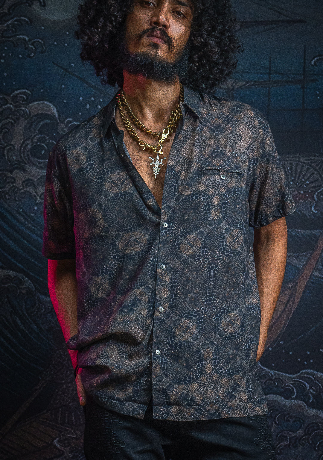 Shirt Men Half Sleeves / Bamboo - GATORX