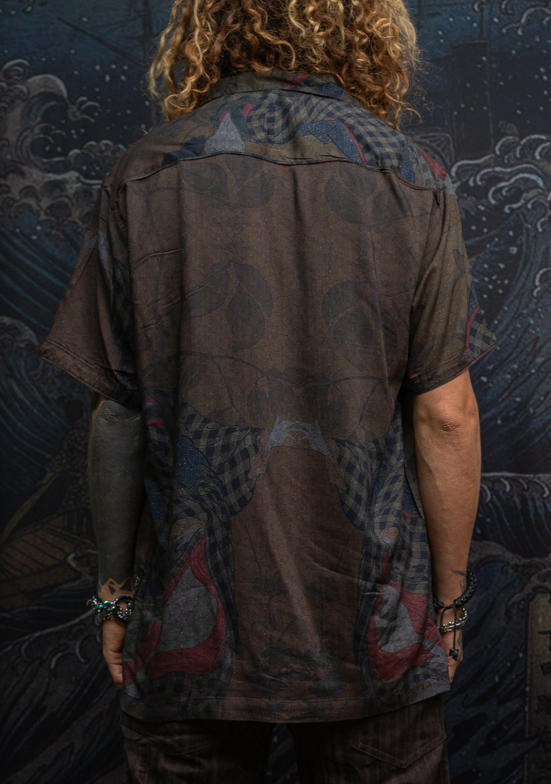 Shirt Men Half Sleeves / Bamboo - KATSUMATA