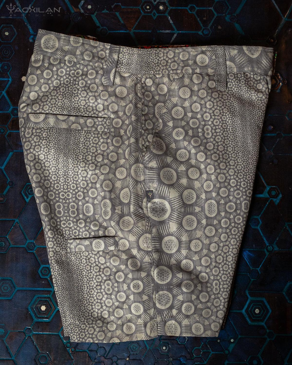 Skate Shorters Men / Microfiber Kodroi - NEBULA - Yacxilan Artwear