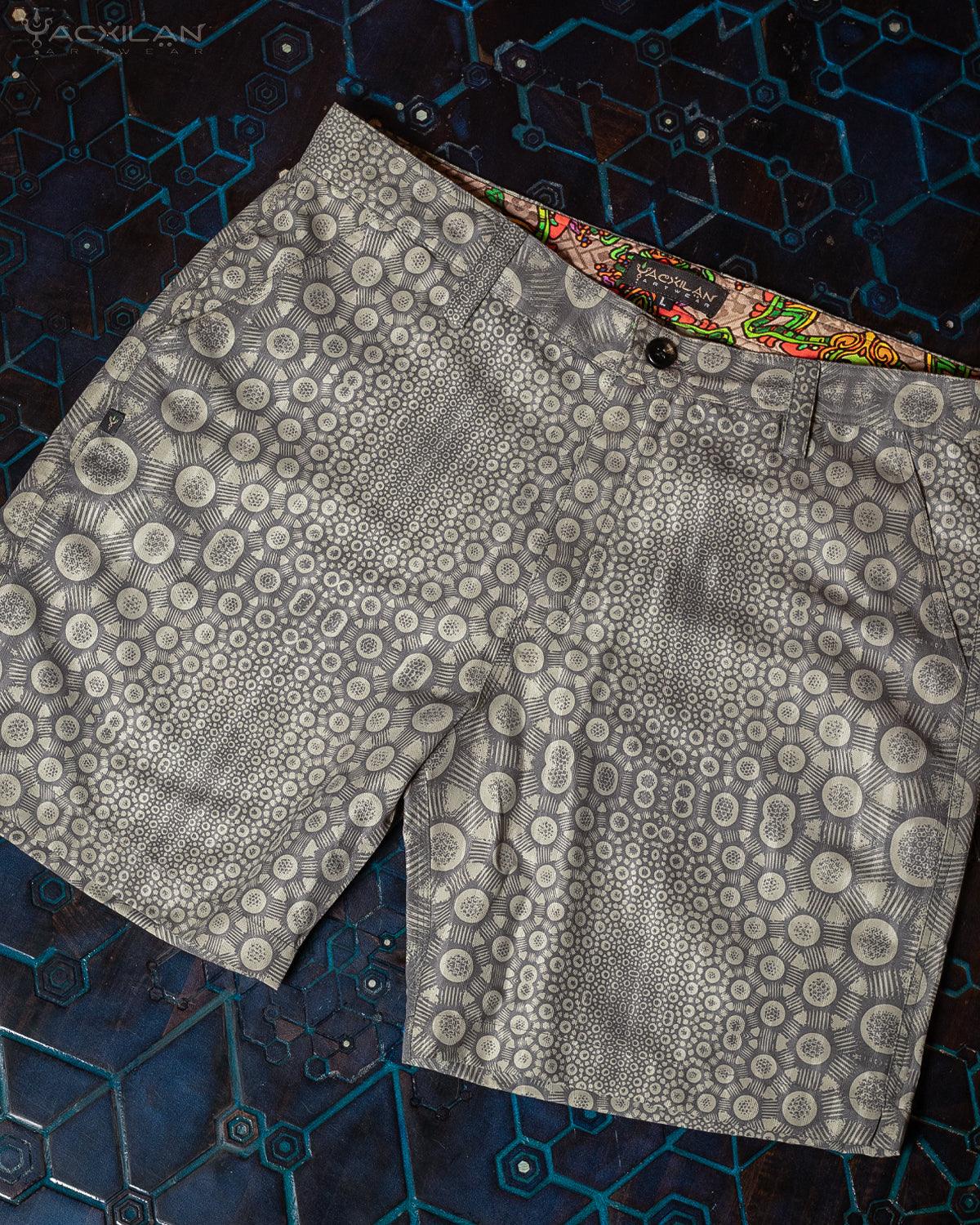 Skate Shorters Men / Microfiber Kodroi - NEBULA - Yacxilan Artwear