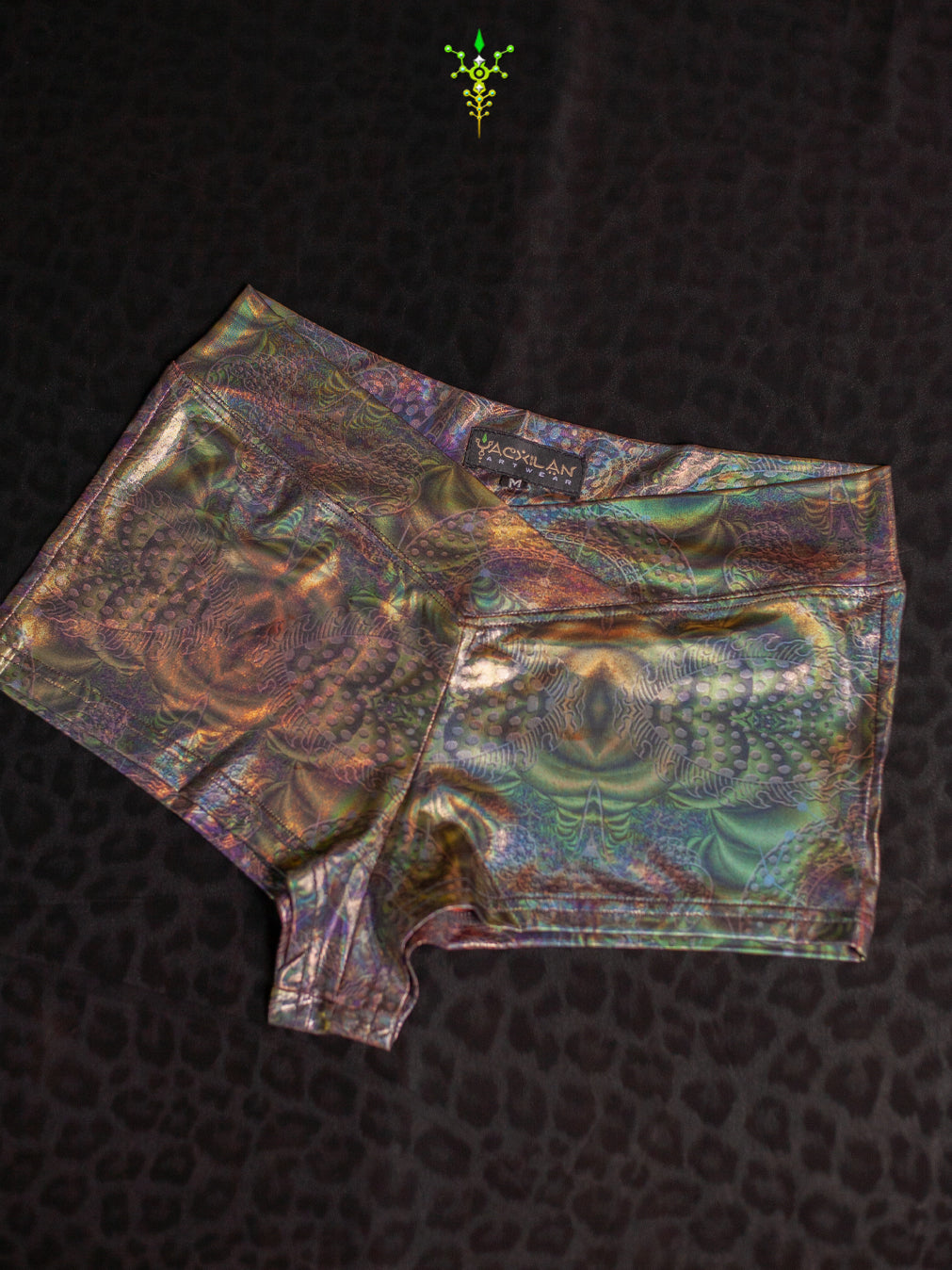 Shorties Simple / Holographic Licra - ENTMOOT peach