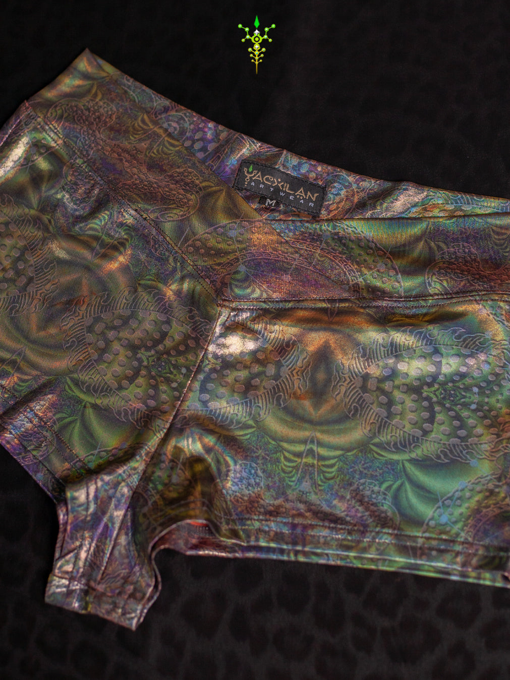 Shorties Simple / Holographic Licra - ENTMOOT peach