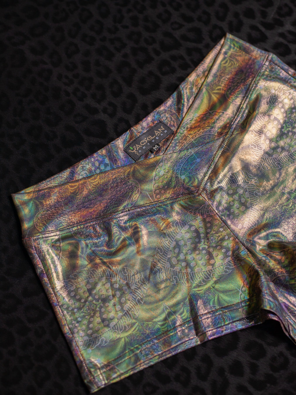 Shorties Simple / Holographic Licra - ENTMOOT peach