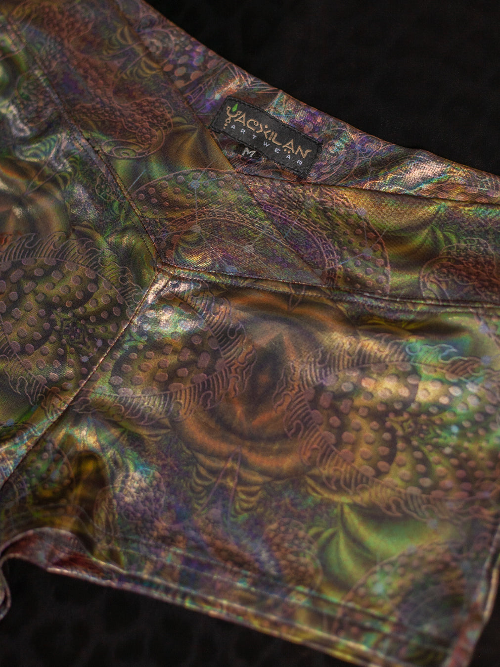 Shorties Simple / Holographic Licra - ENTMOOT peach