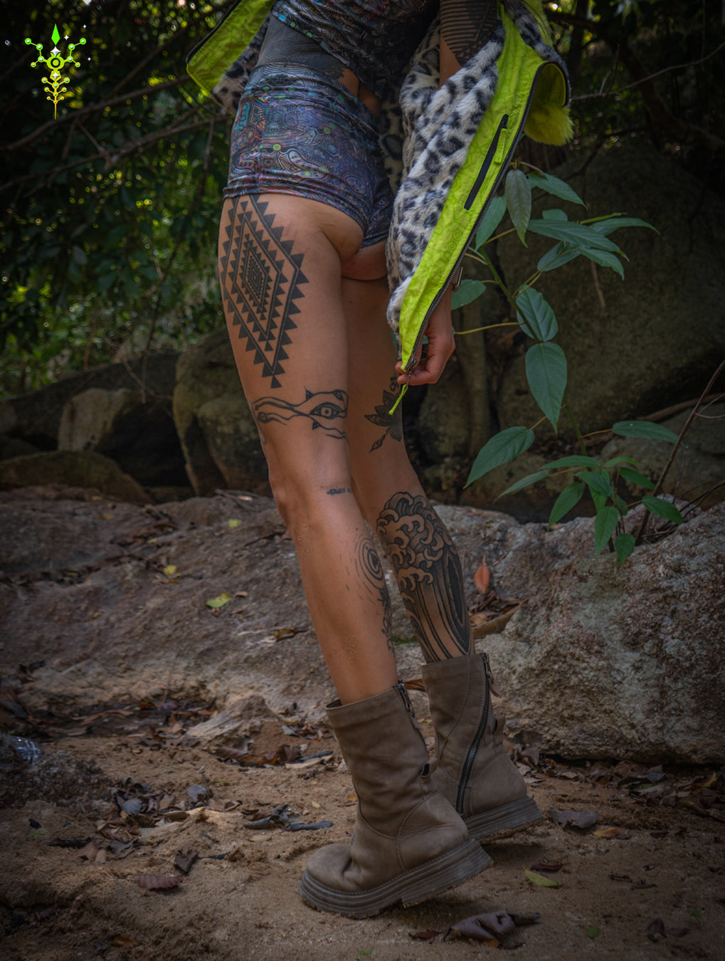 Shorties Simple / Holographic Licra - PSYCHEDELIKA GALACTIKA
