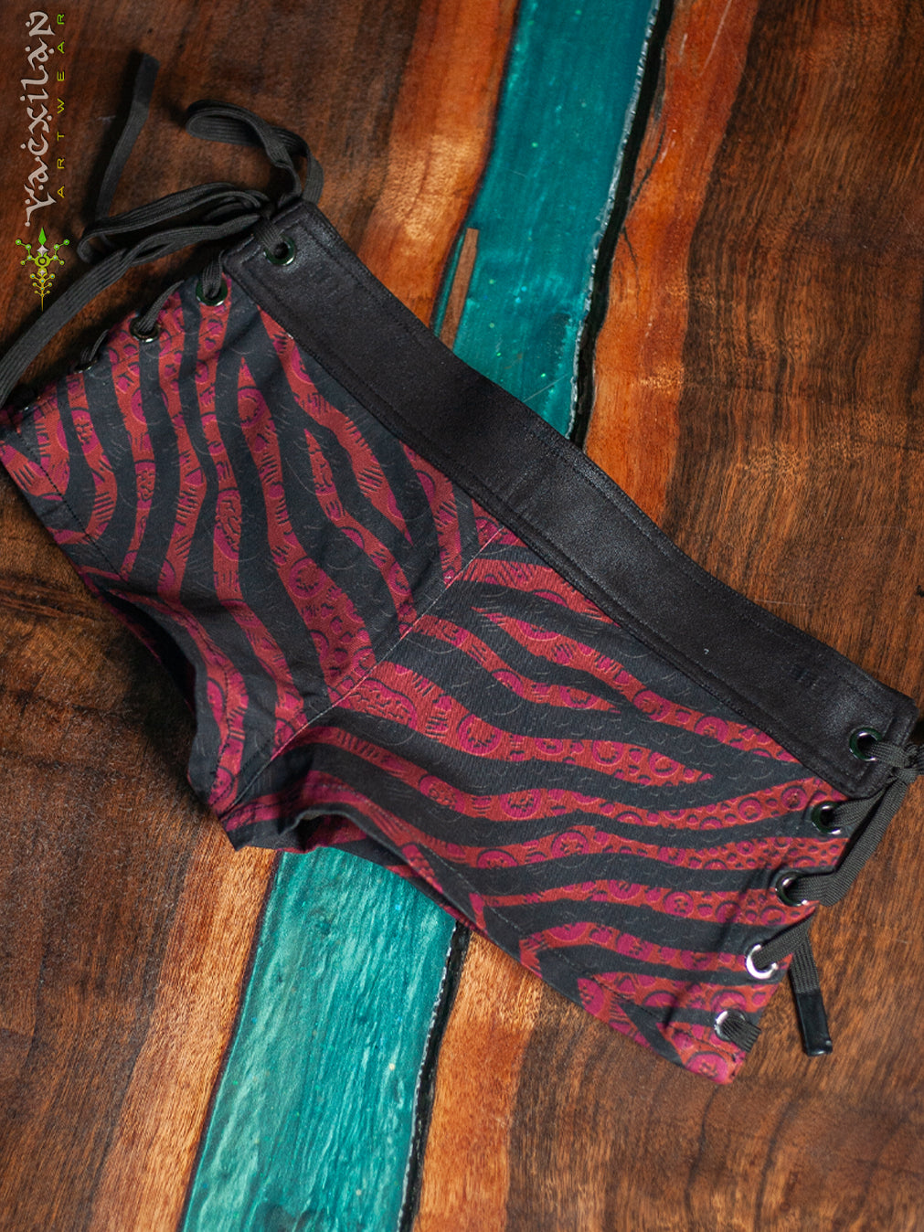 Shorties Burner / Bohemian Funk Cotton Stretchy - REDSHERKANKS