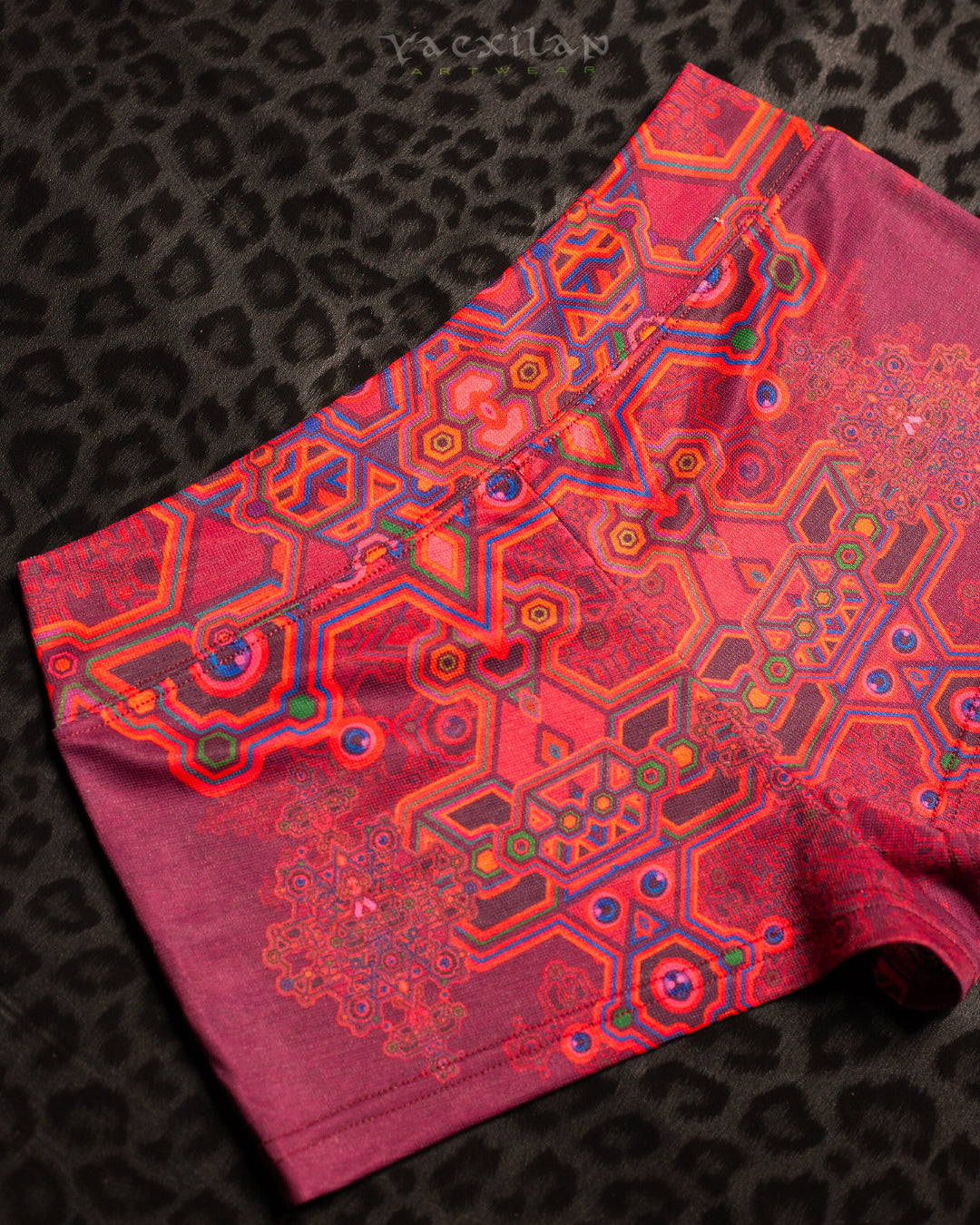 Shorties Fitted / Silver Knits - PINK DEMETRIO