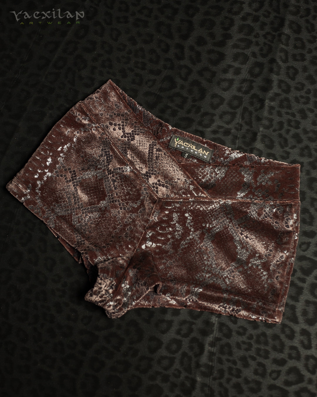 Shorties Fitted / Velvet Kobra - SEPIA