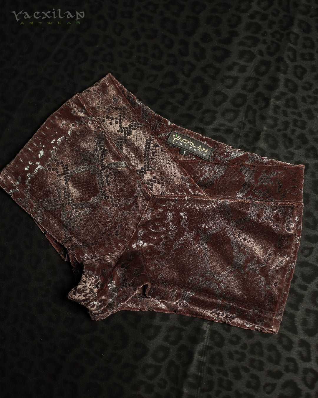 Shorties Fitted / Velvet Kobra - SEPIA
