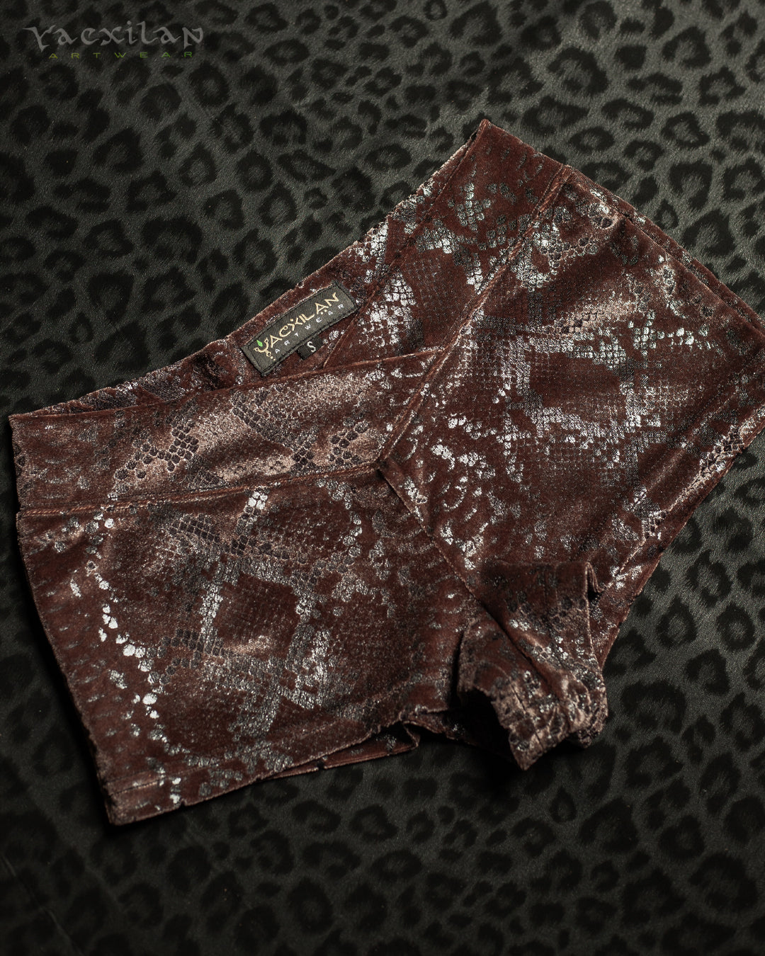 Shorties Fitted / Velvet Kobra - SEPIA