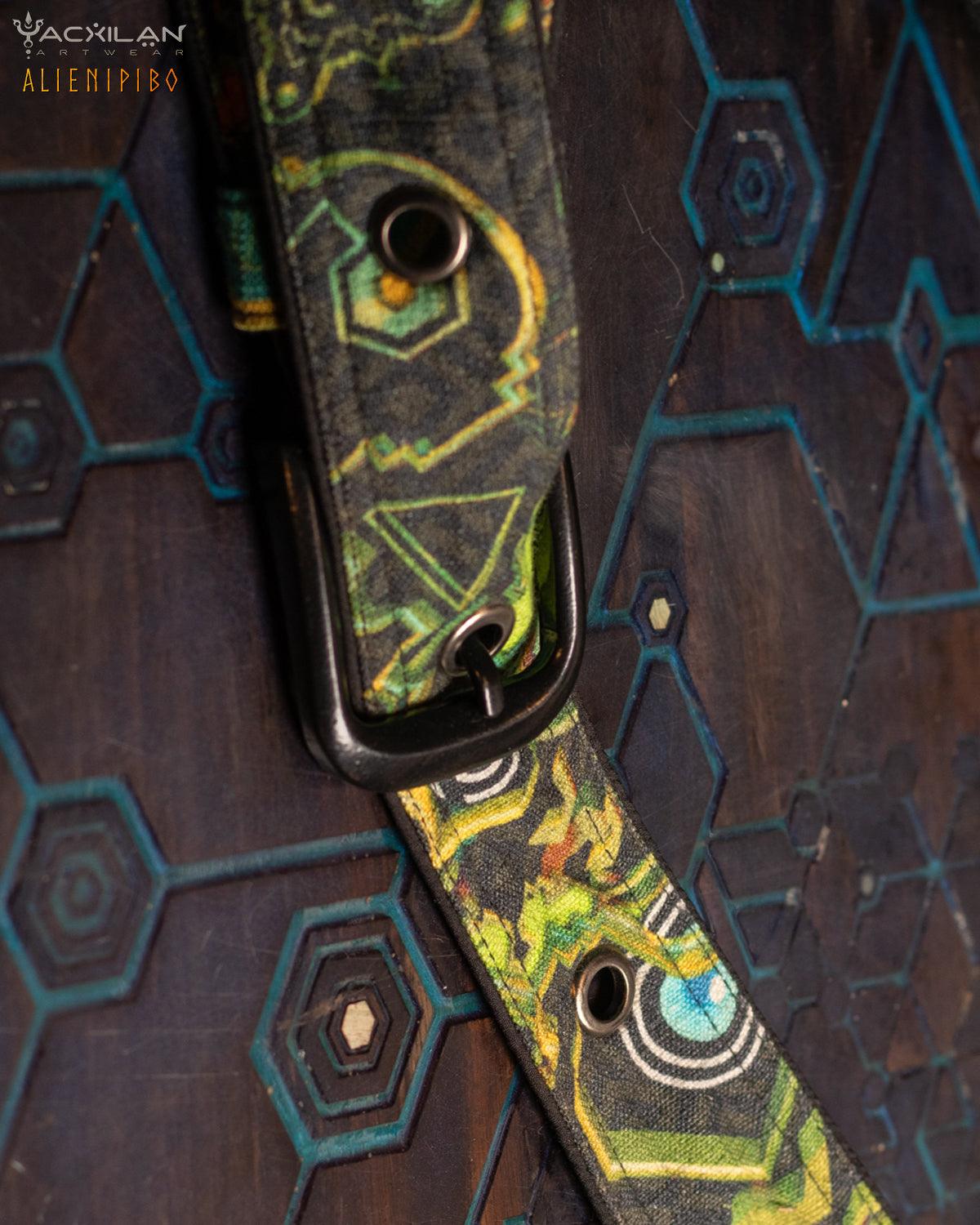 Side Bag / Thick Linen - ALIENIPIBO - Yacxilan Artwear