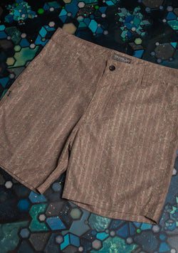 Skate Short Men / Microfiber Stripes  - Rebirth of IKARO Earth