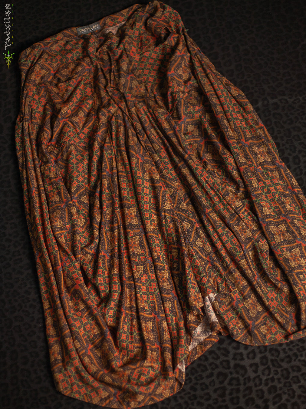 Box Aladdiin Skirt / Viscose - ATOOK