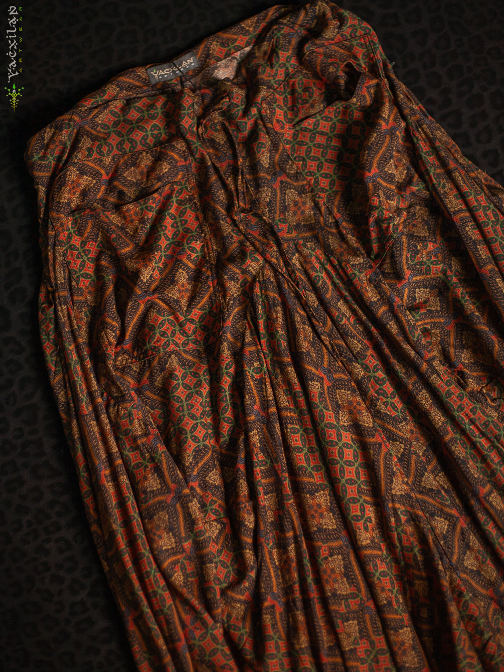 Box Aladdiin Skirt / Viscose - ATOOK