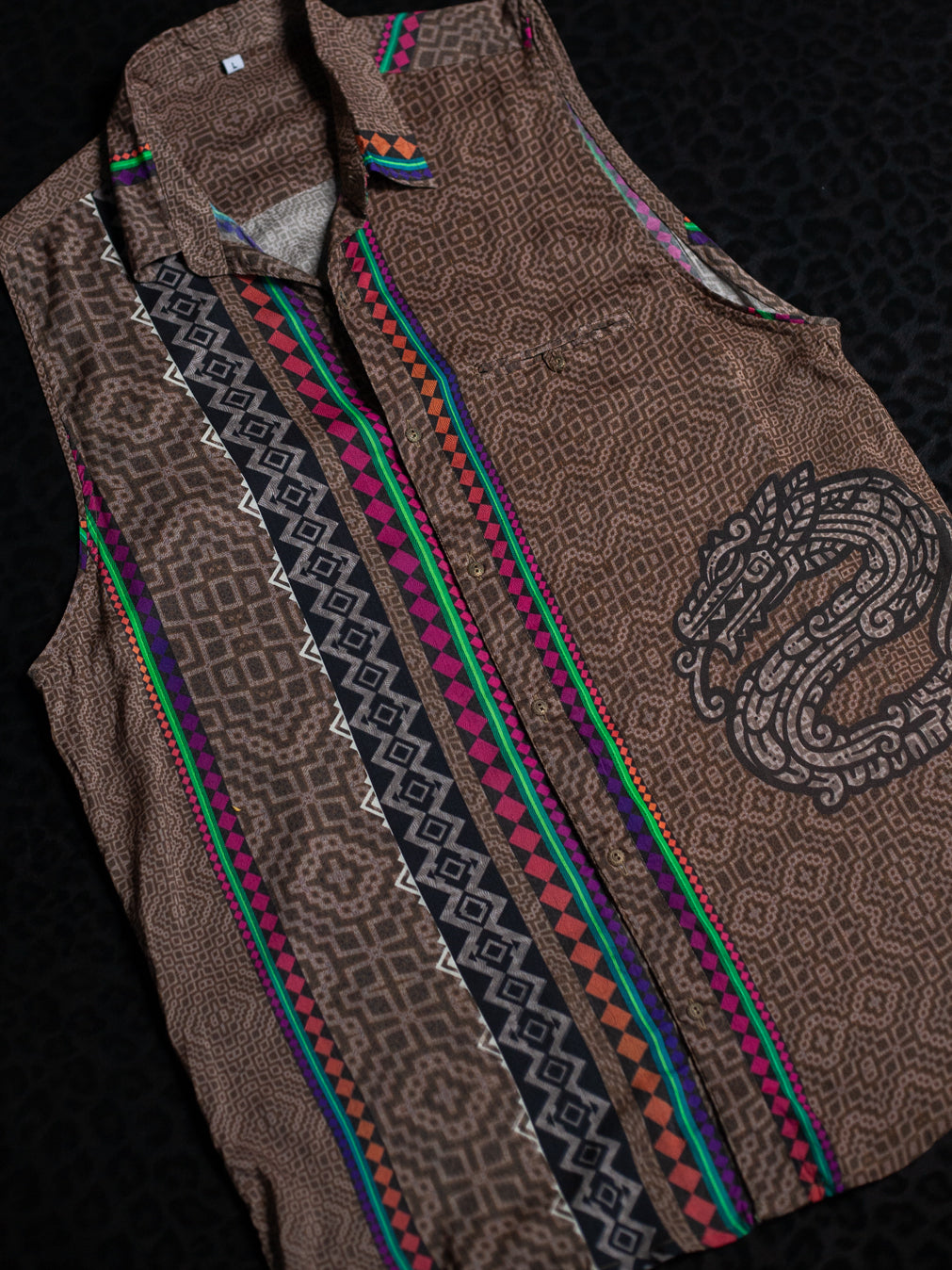 Shirt Men Sleeveless / Bamboo - DRAGONS OF ITAK