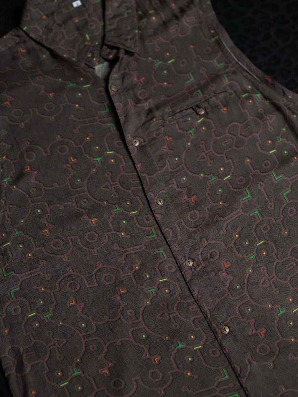 Shirt Men Sleeveless / Bamboo - REBIRTH OF IKARO Forest