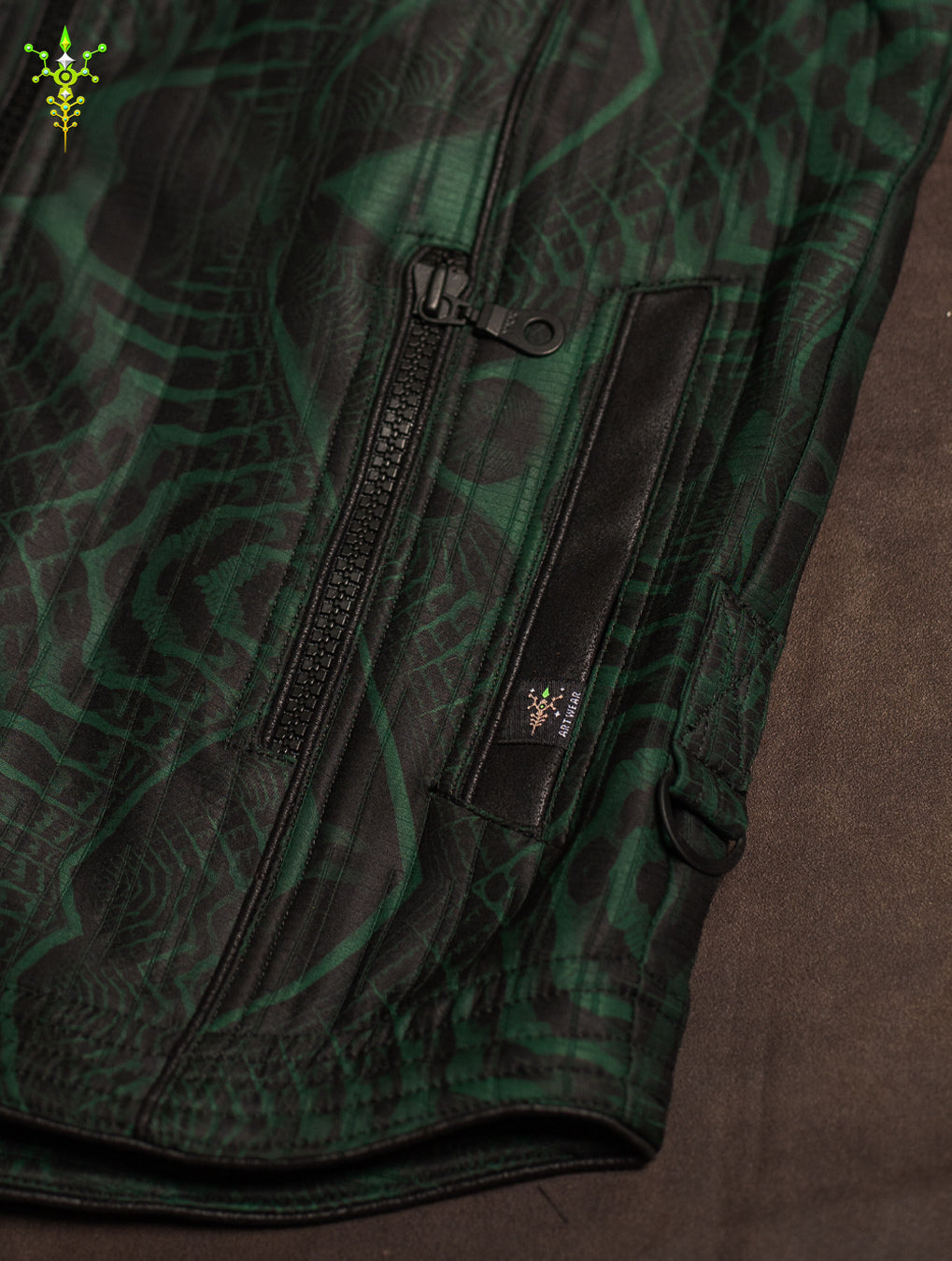 Sleeveless Jacket Men / ALIEN High Tech - Forest SANDOKAN