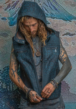 Sleeveless Jacket Men ALIEN / High Tech - NEBULA