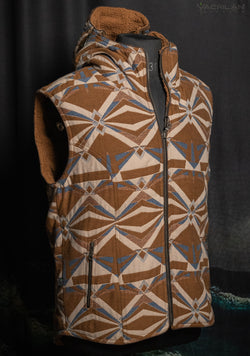 Sleeveless Jacket Men / French Jaquard - NAMIBIA