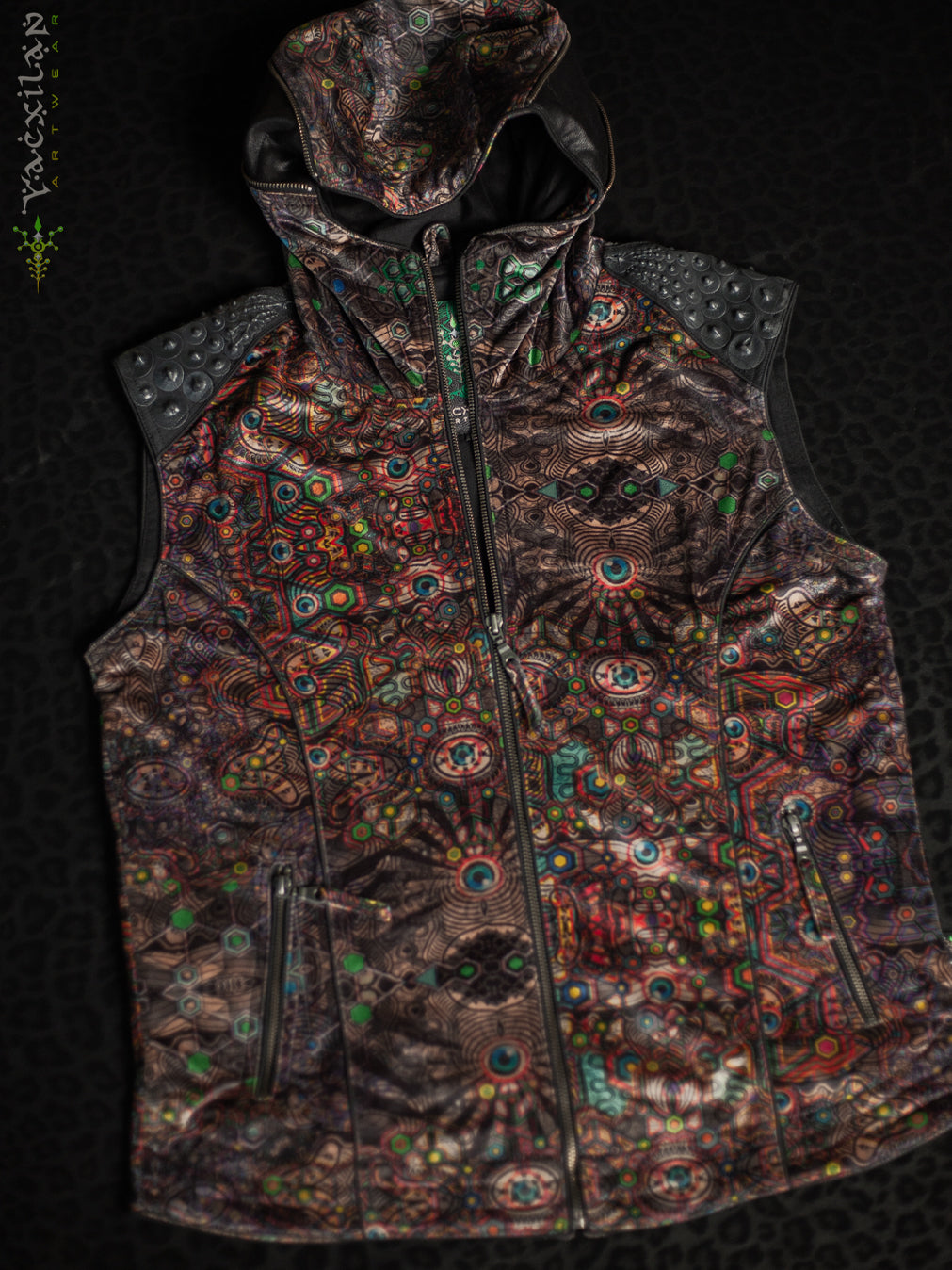 Sleeveless Jacket Men / Velvet Fawn - PSYCHEDELIKA GALACTIKA