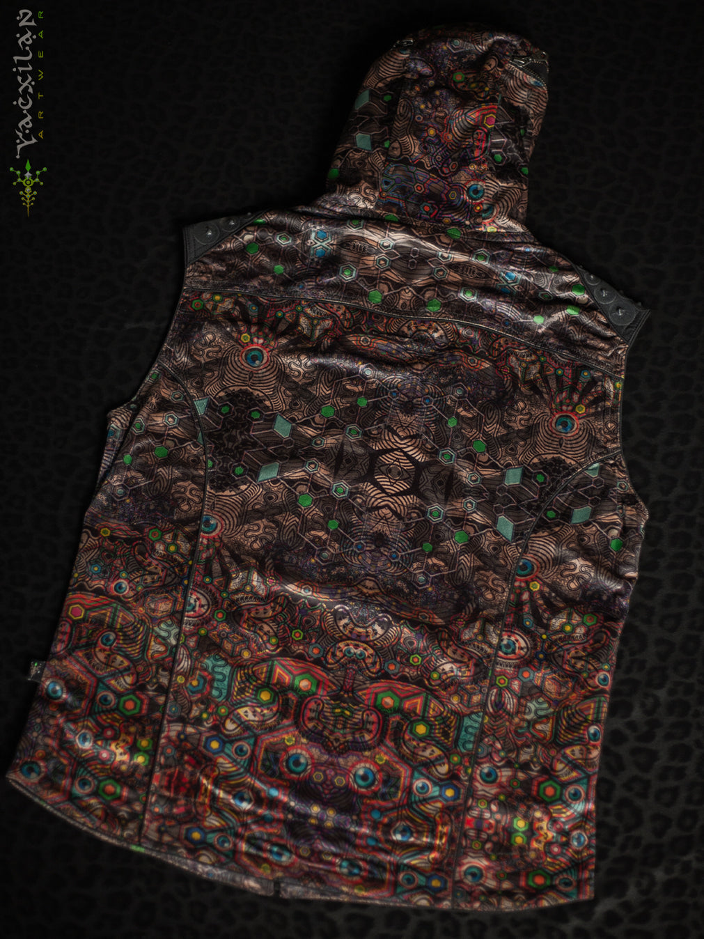 Sleeveless Jacket Men / Velvet Fawn - PSYCHEDELIKA GALACTIKA