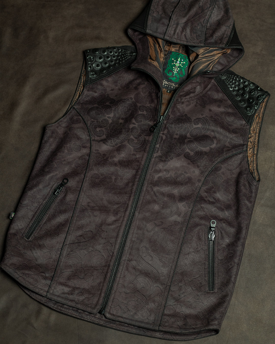 Sleeveless Jacket / Velvet Waterproof - MAYAN CODEX