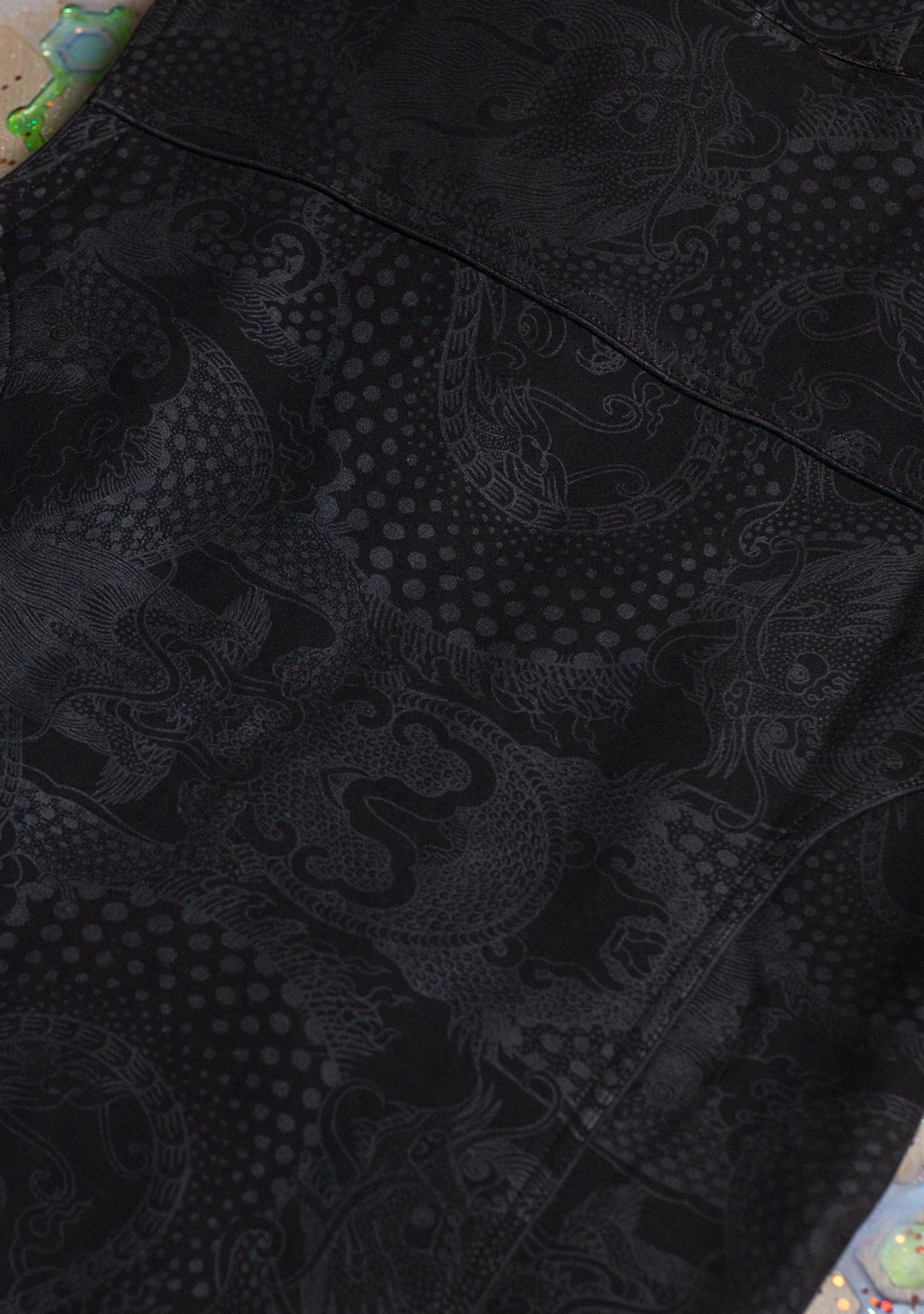 Sleeveless Hooded Jacket Men ALIEN / TR Screenprint - NIGHT DRAGONS