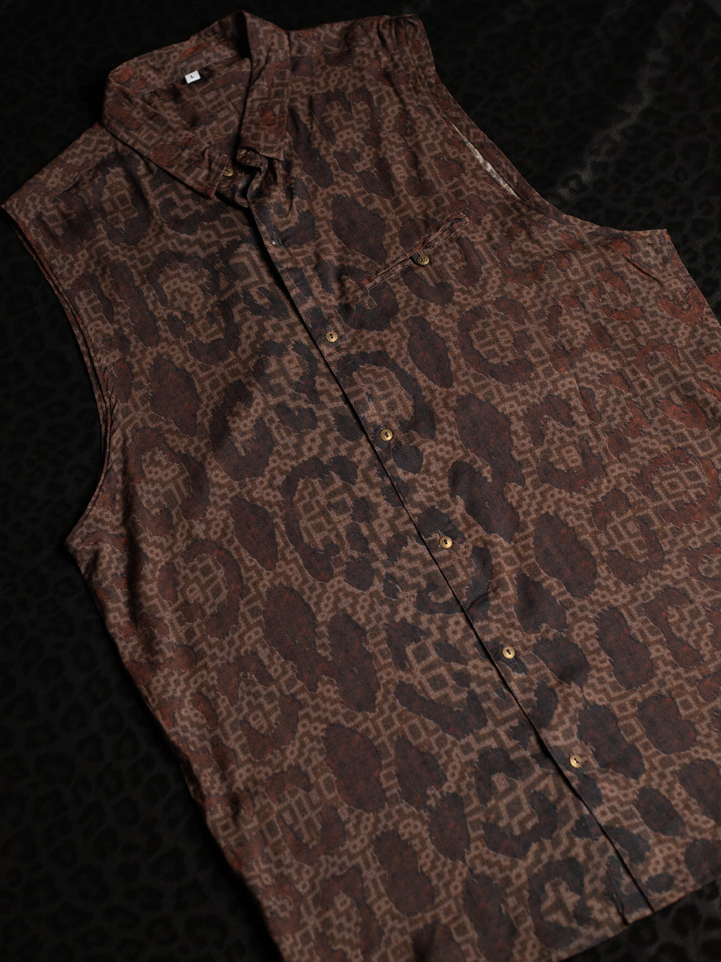 Shirt Men Sleeveless / Bamboo - LEOPARDUS LAGARTIKA