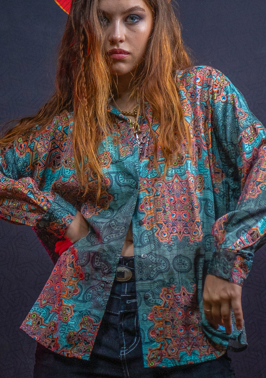 Shirt Woman Longsleeve Smarto / Bio Farms Bamboo - ATLANTIS